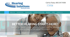 Desktop Screenshot of hearingsolutions4u.com